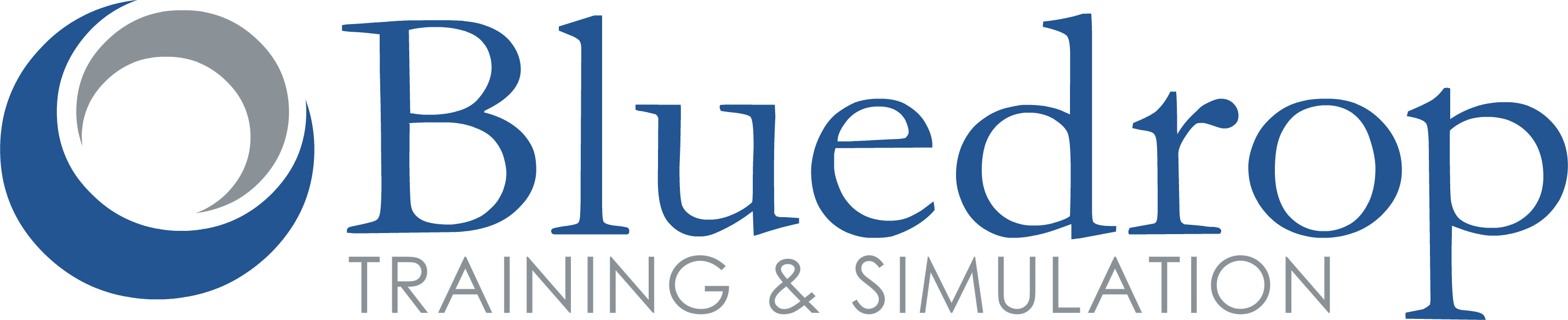 Bluedrop Training & Simulation Logo