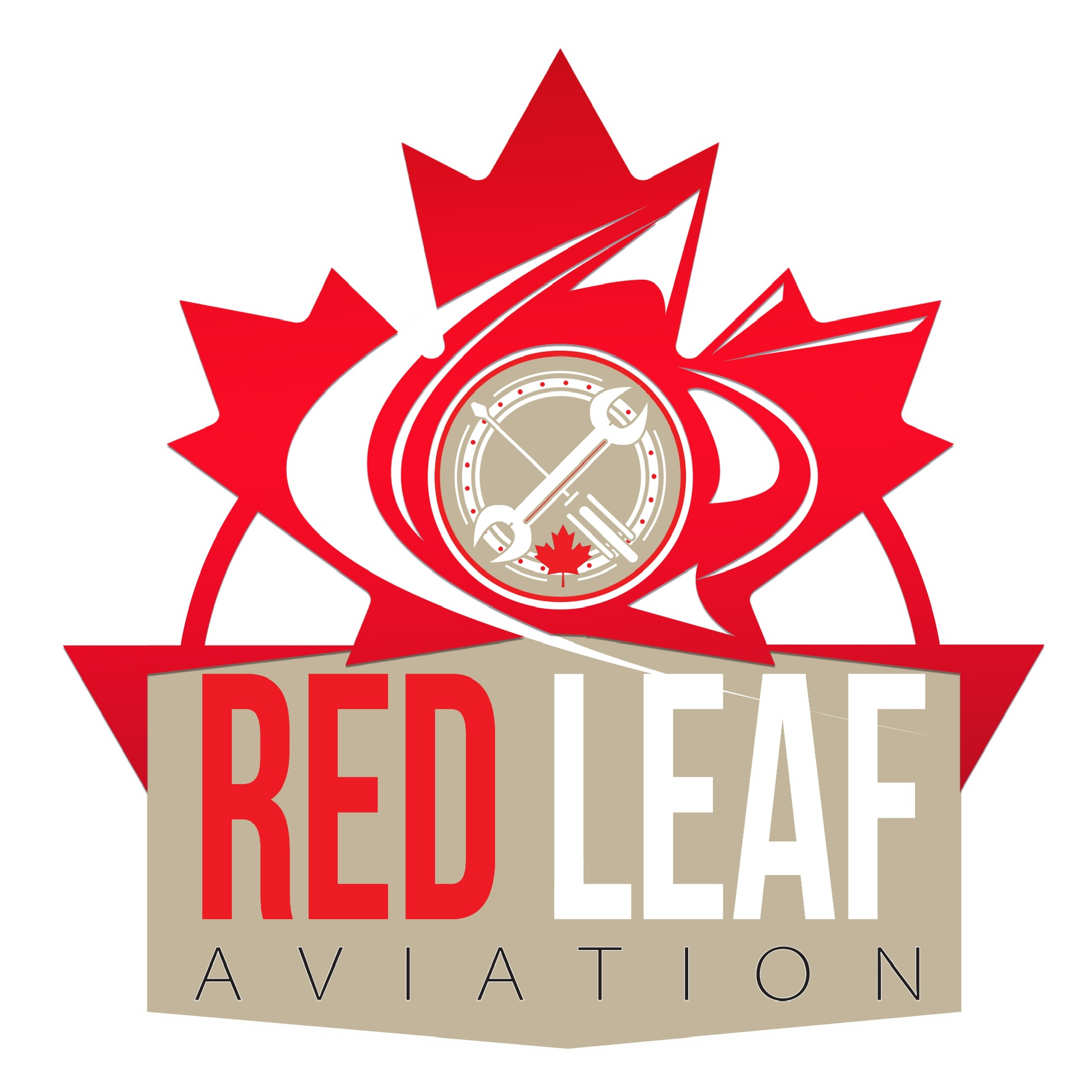 Redleaf Aviation Logo